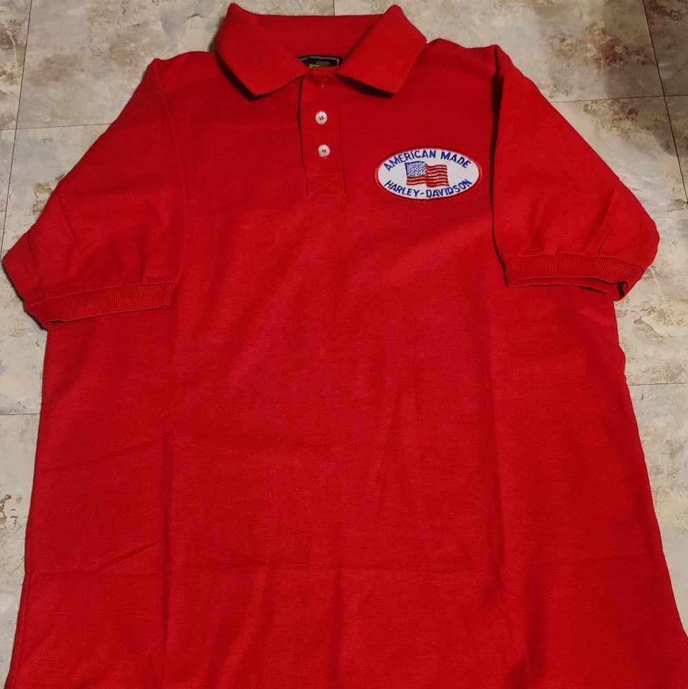 Vintage Harley Davidson Polo